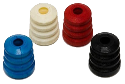 BR-28 Red 28 Gram Penske Racing Shocks UK Bump Rubber